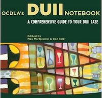 OCDLA's DUII Notebook
